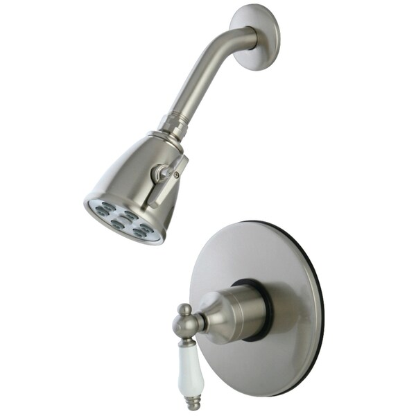 Shower Faucet, 2, Wall Mount, Brushed Nickel